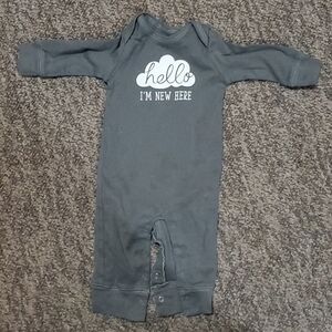 Carters one piece without feet size 3 months